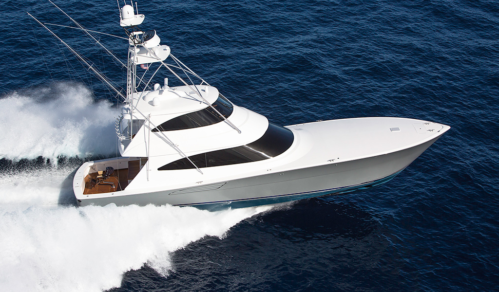 Viking Yachts 72 Enclosed Bridge 72eb